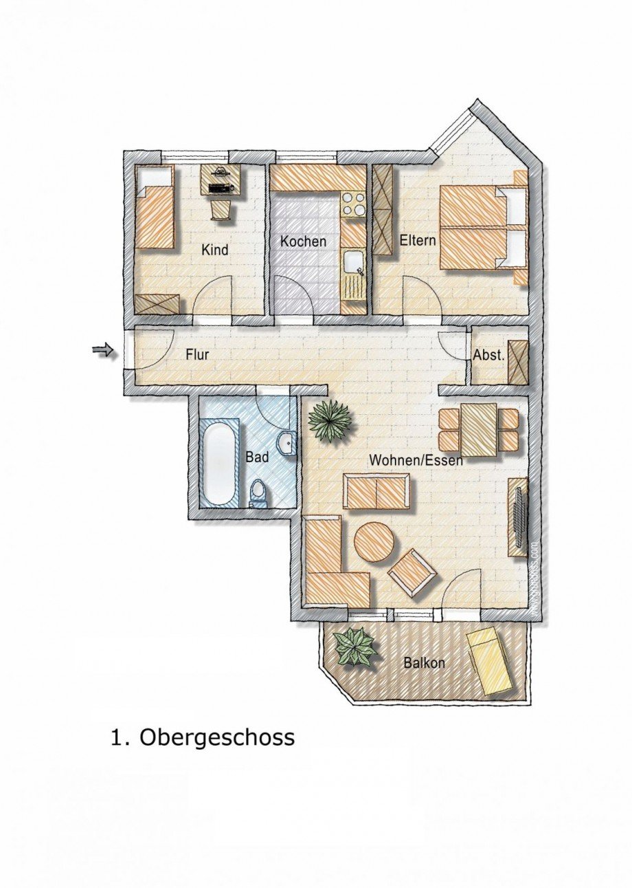 Grundriss Wohnung Alzey