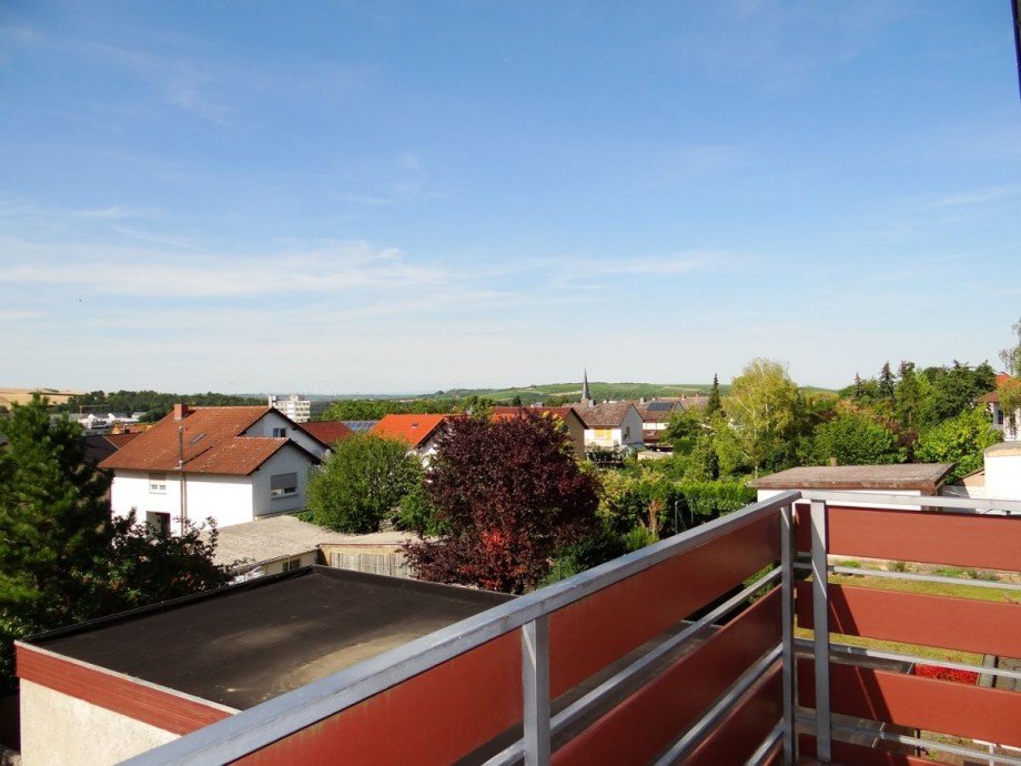 Balkon-Aussicht, 1. Obergeschoss Mehrfamilienhaus Alzey