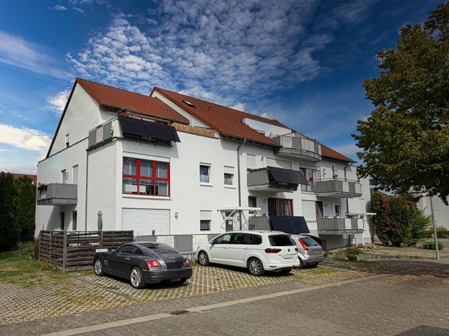 Stra�enansicht Dachgeschosswohnung Alzey
