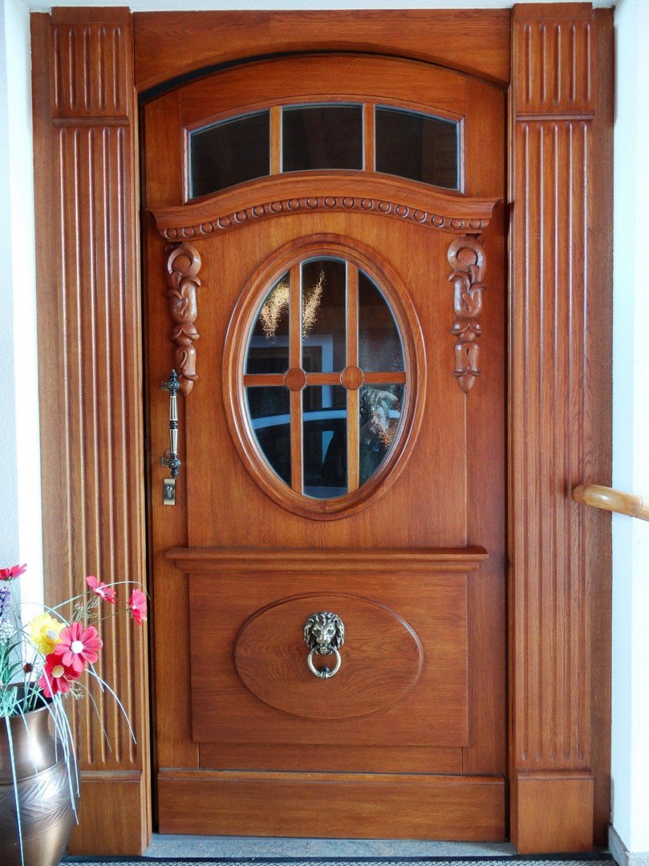 Haus Eingangst�r Einfamilienhaus Alzey