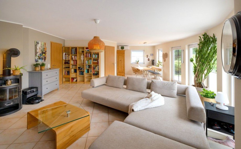 Wohnzimmer Doppelhaush�lfte Bechtheim