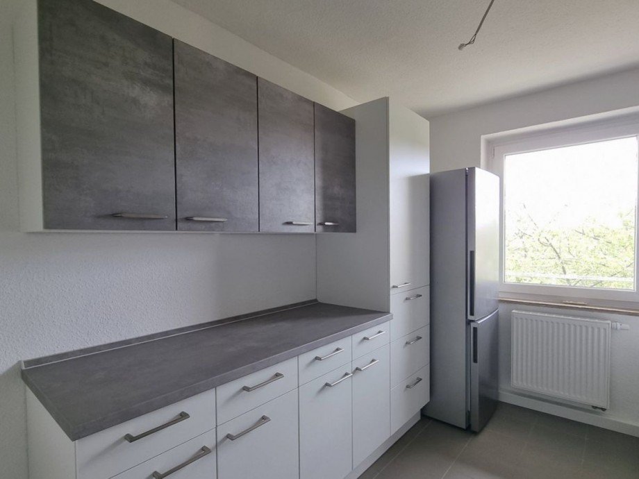 Einbauk�che Dachgeschosswohnung Mainz