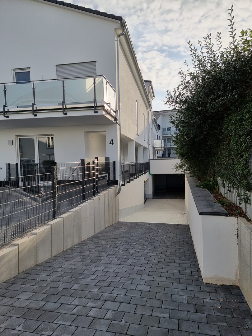 Zufahrt, Tiefgarage Erdgeschosswohnung Alzey