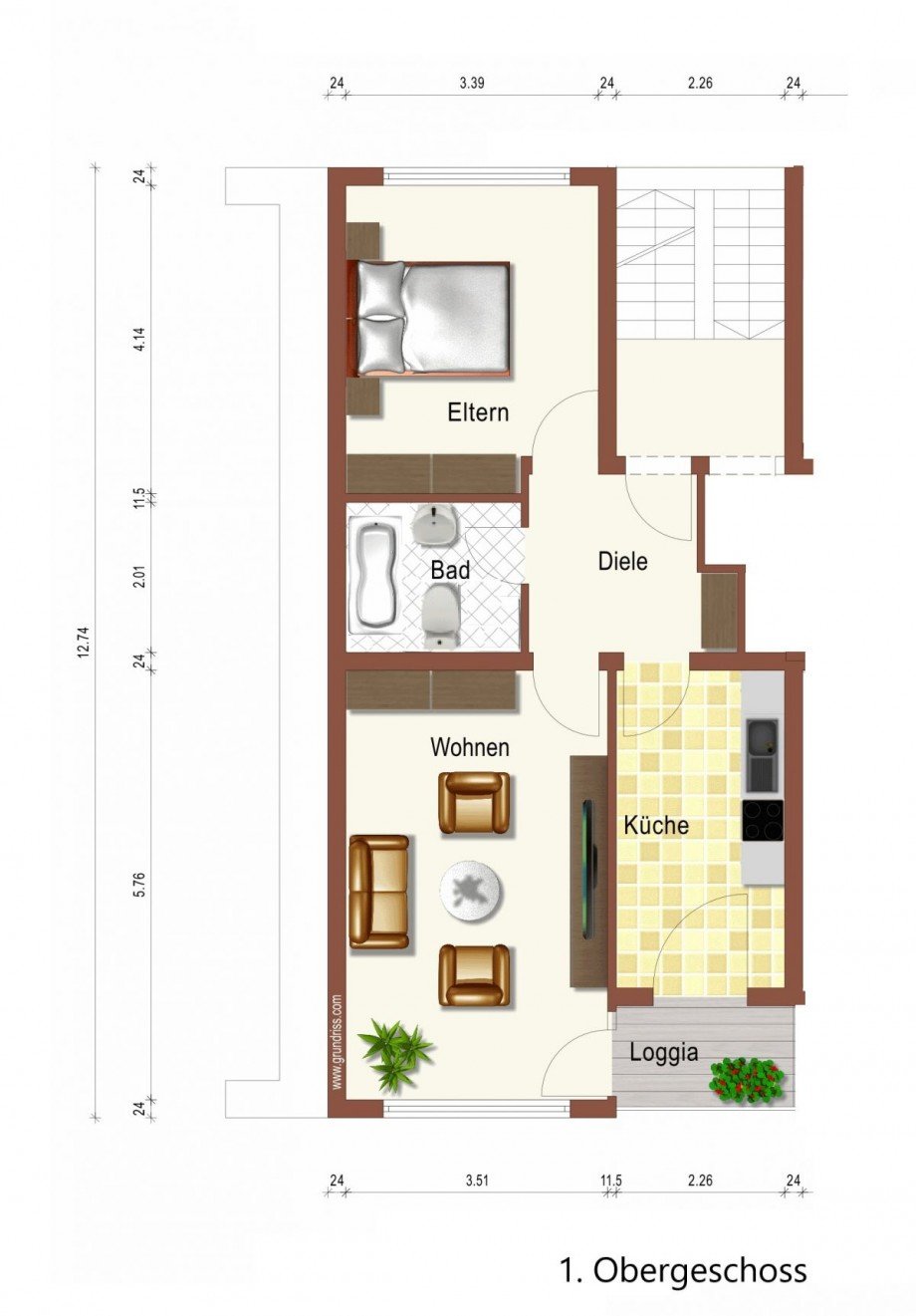 Grundriss Wohnung Alzey