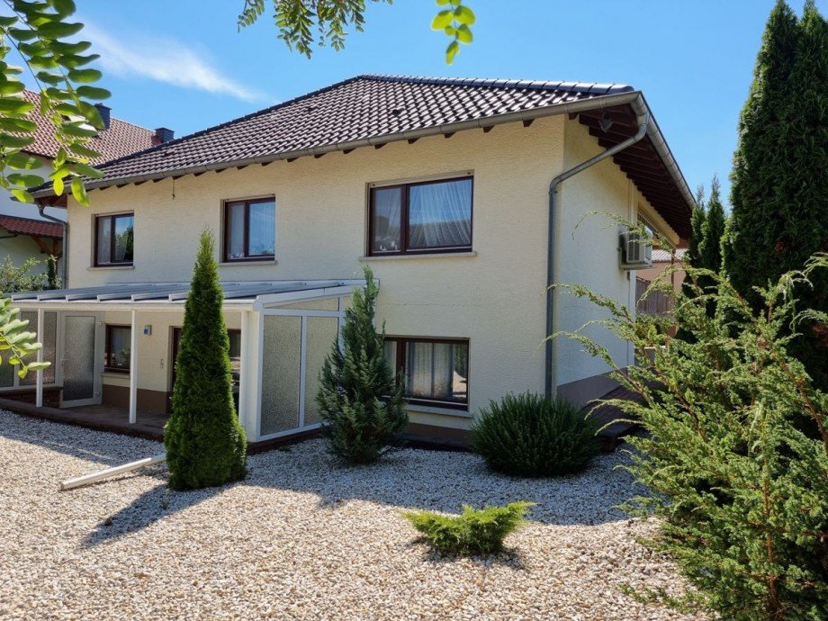 Haus Gartenseite Haus Albig