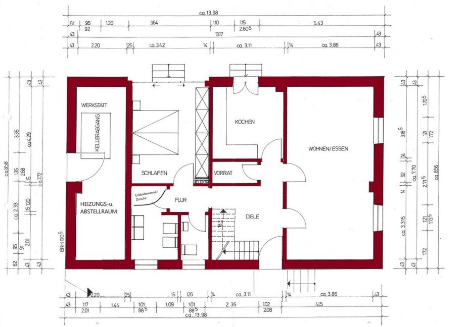 Erdgeschoss Einfamilienhaus Alzey