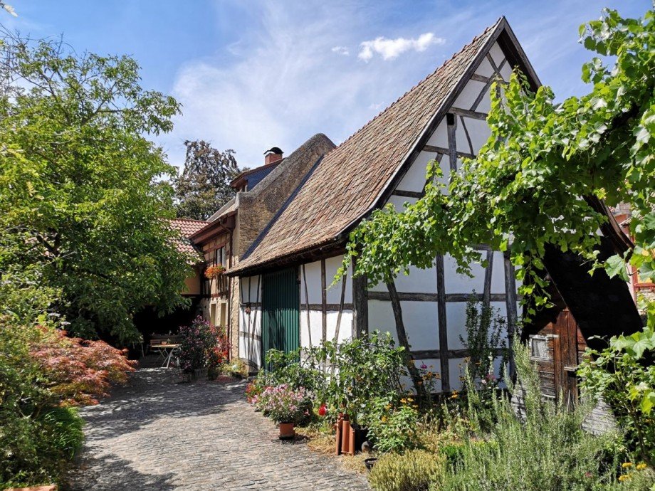 Scheune - Innenhof Bauernhaus W�rrstadt-Rommersheim