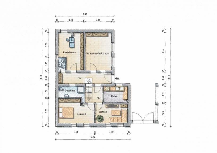 Erdgeschoss Haus Alzey