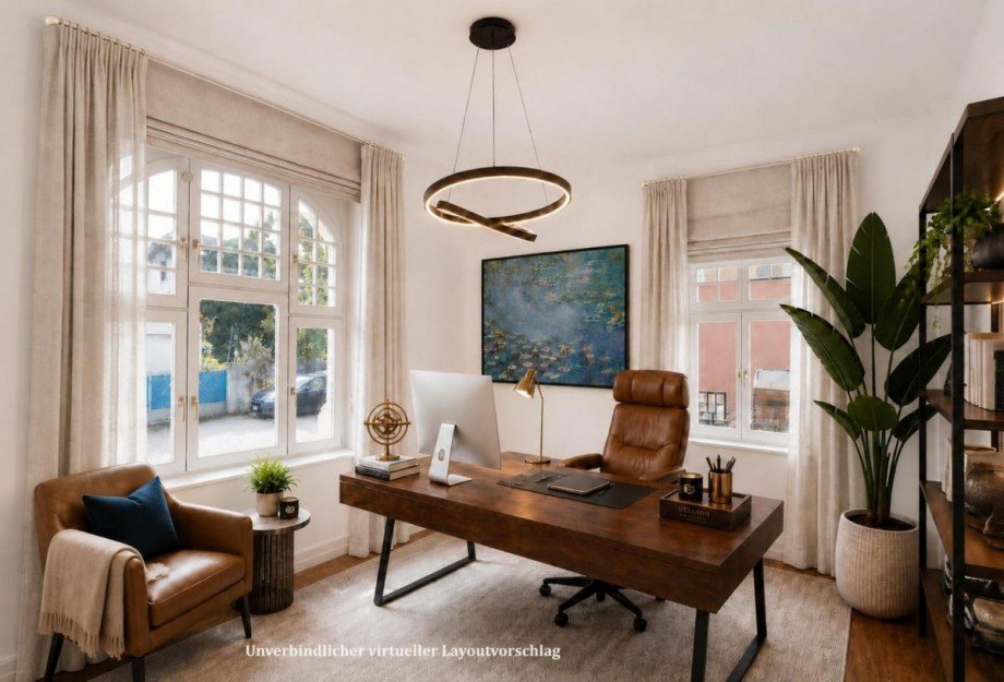 Arbeitszimmer, EG Villa Alzey