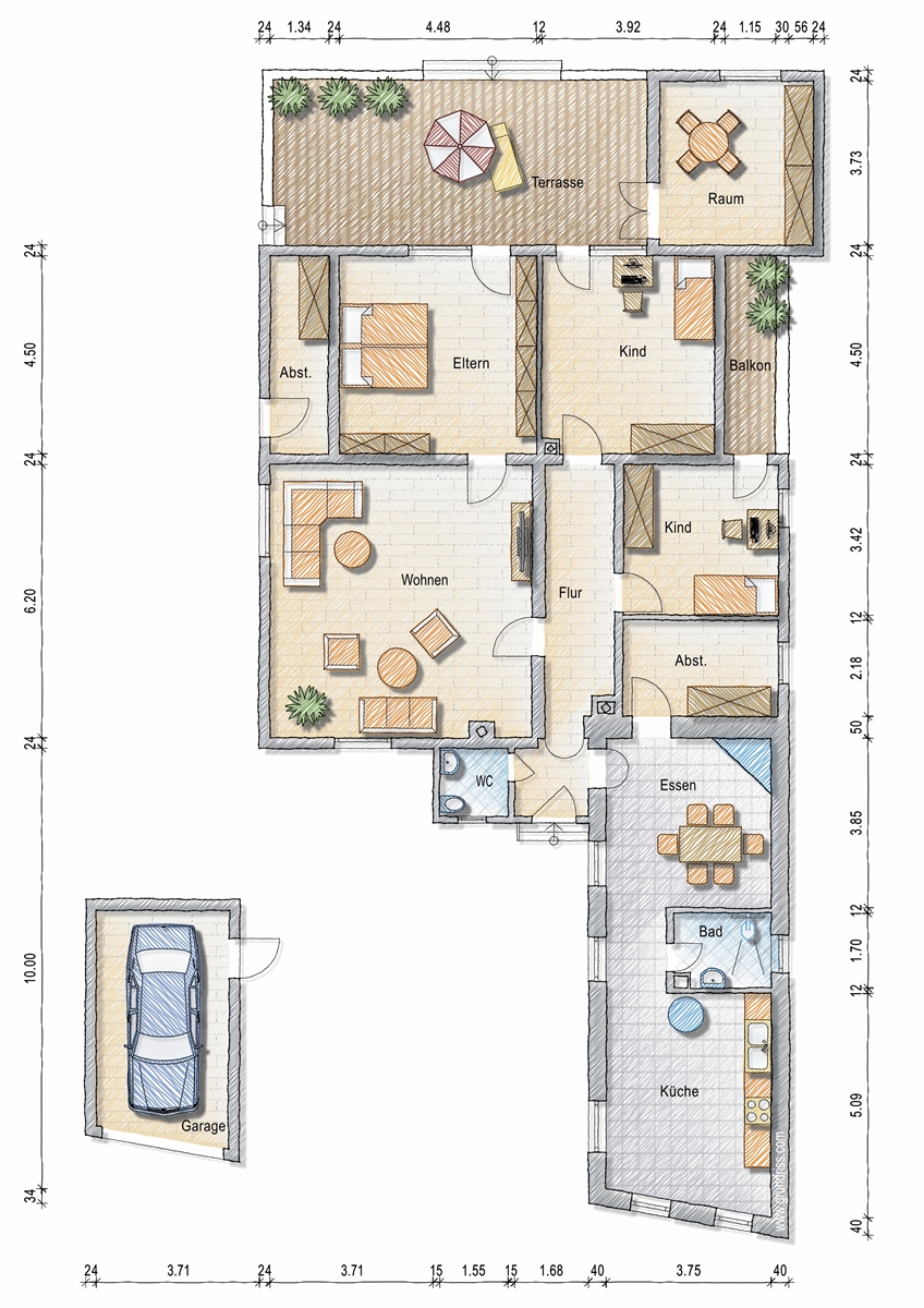 Grundriss Haus Framersheim