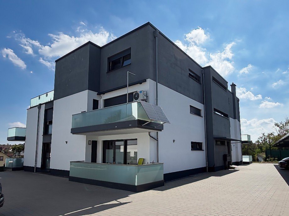 Haus Innenhofansicht Erdgeschosswohnung Alzey