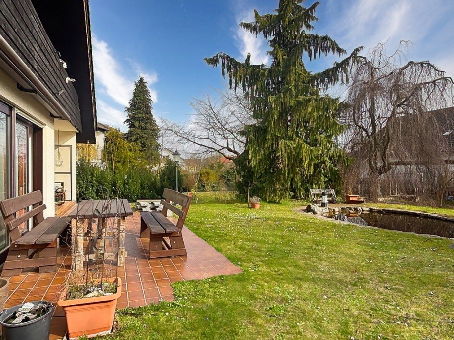 Terrasse Garten Einfamilienhaus Alzey