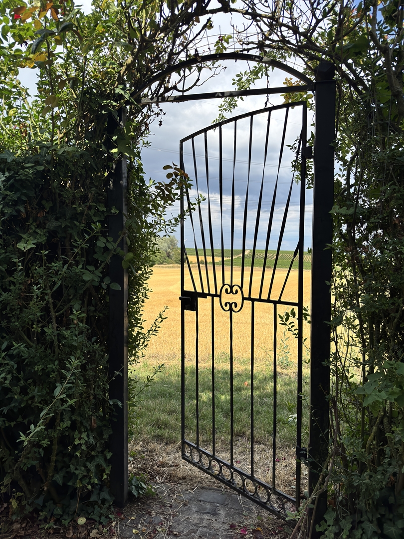 Gartentor zum Feld Einfamilienhaus Monzernheim