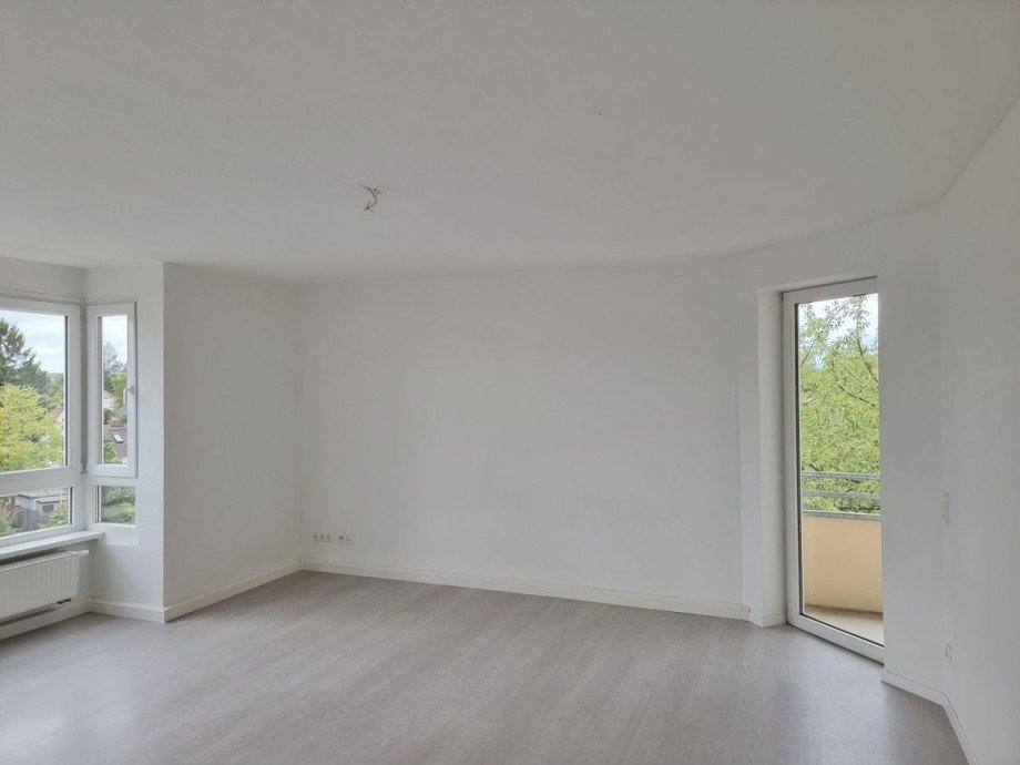 Wohnzimmer Dachgeschosswohnung Mainz