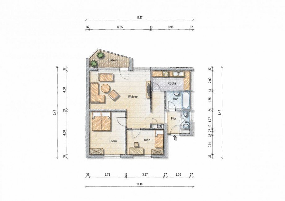 Dachgeschoss.. Dachgeschosswohnung Alzey