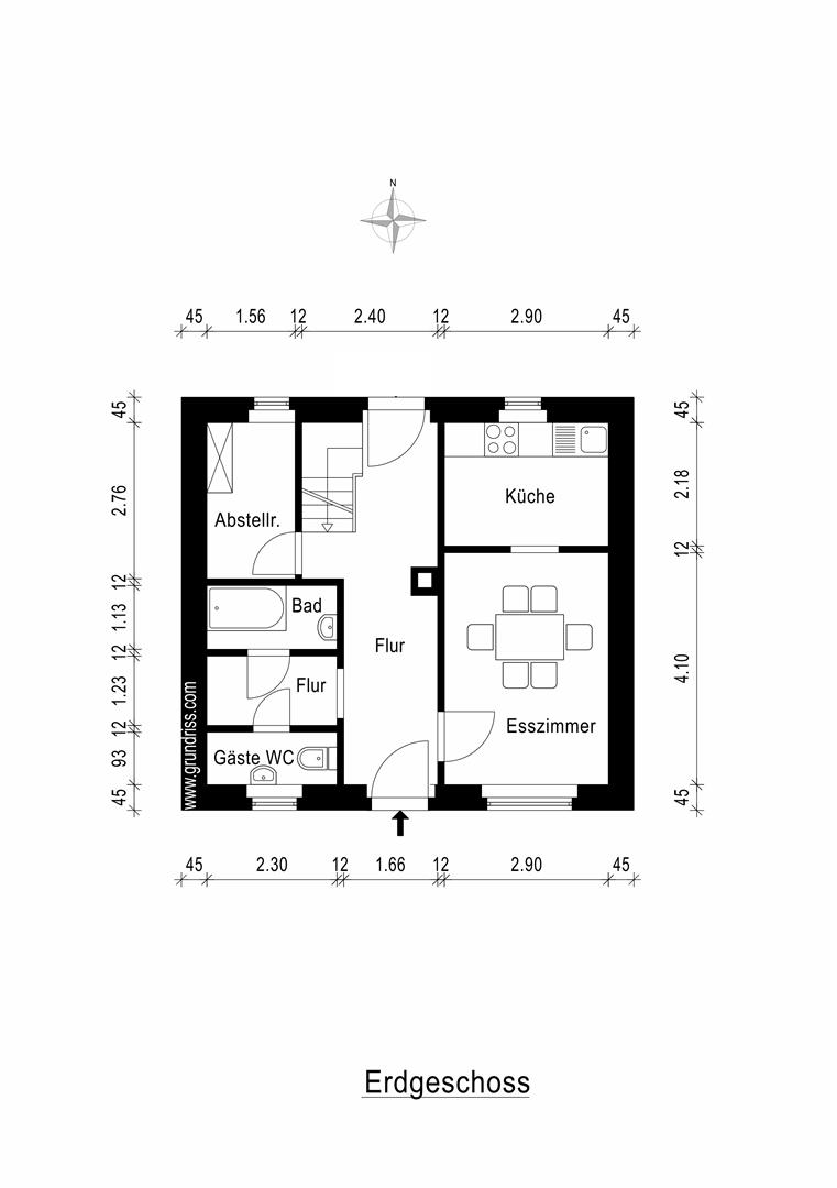 Erdgeschoss Einfamilienhaus Oberwiesen