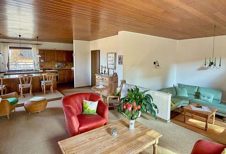 Esszimmer-K�che Einfamilienhaus 