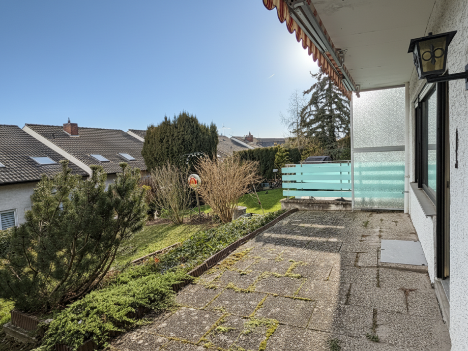 Terrasse Reihenmittelhaus Alzey