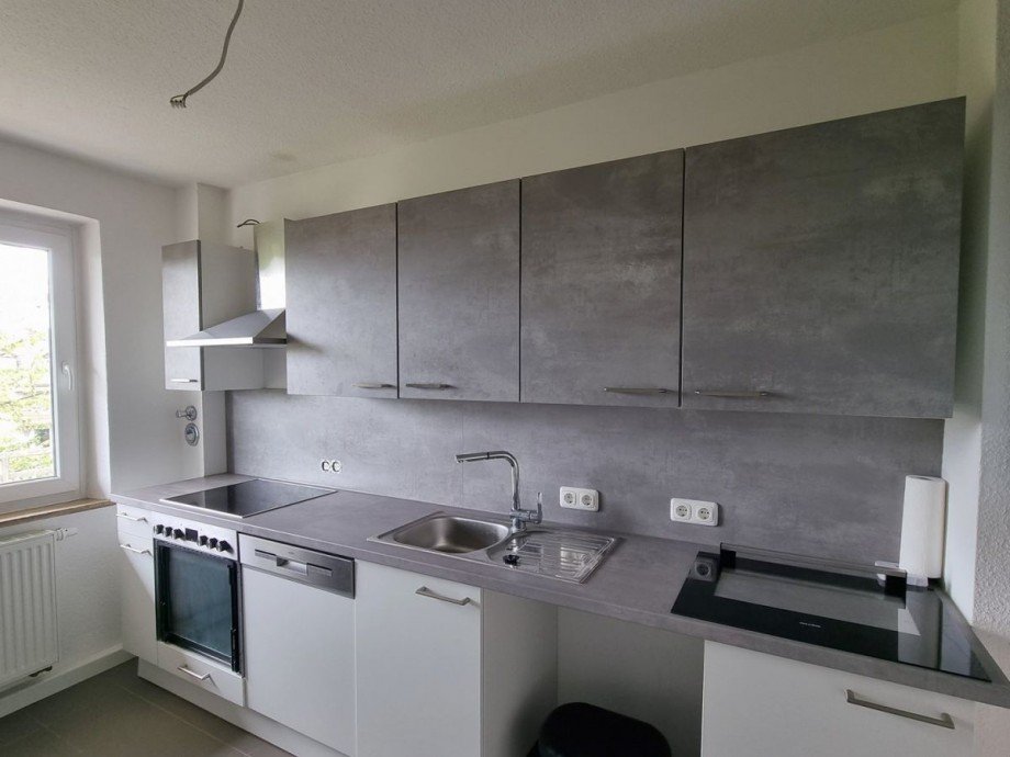 Einbauk�che Dachgeschosswohnung Mainz