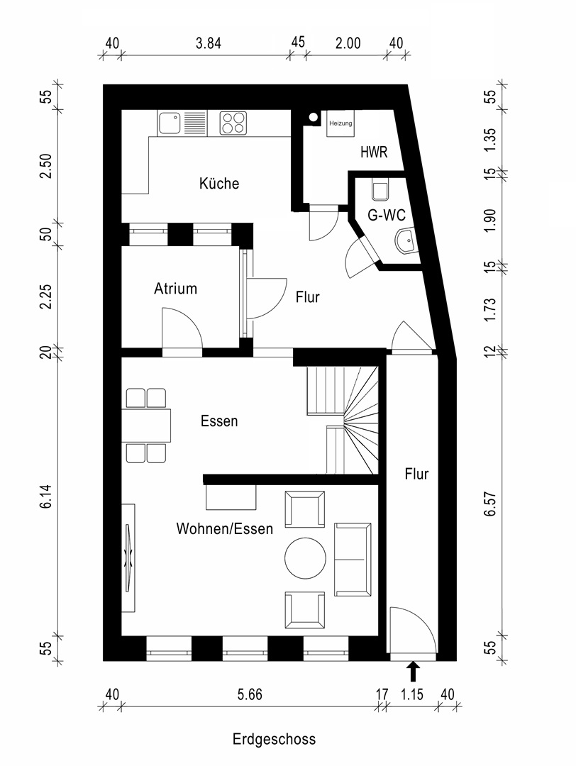 Erdgeschoss Einfamilienhaus Alzey