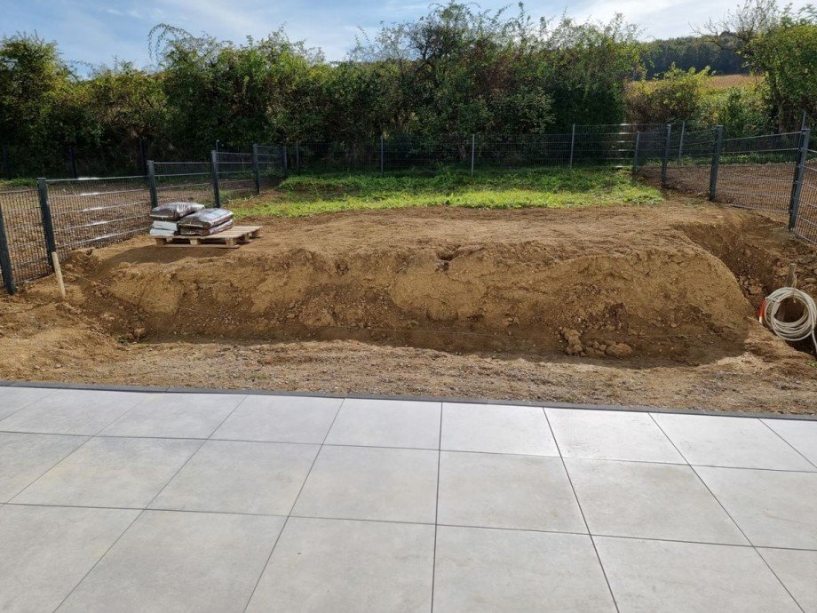 Terrasse und Garten Erdgeschosswohnung Alzey