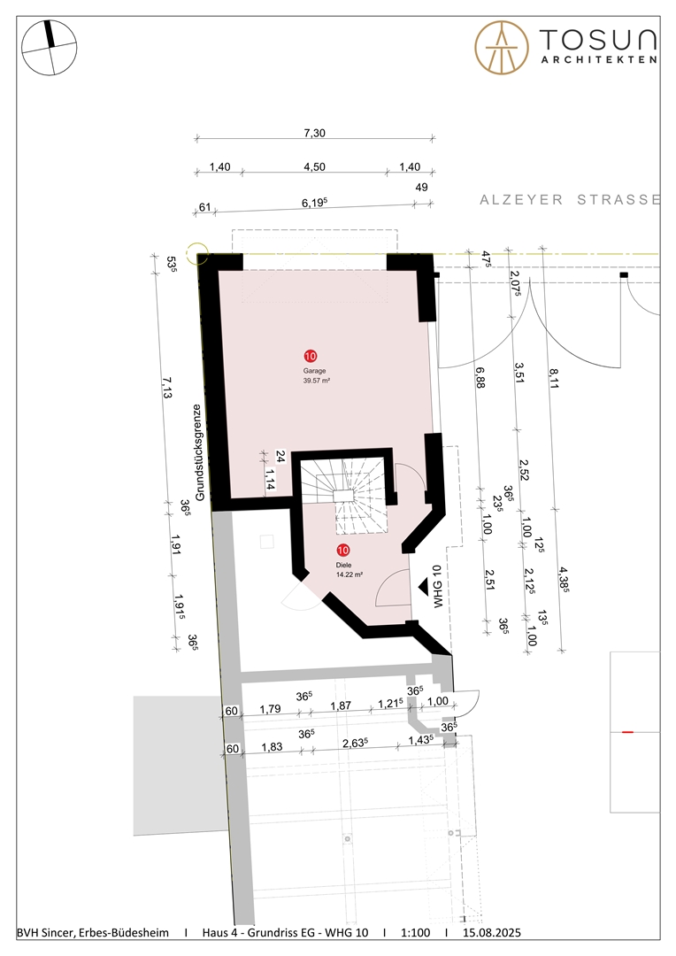 Haus 4 WHG 10, Erdgeschoss Maisonettewohnung Erbes-B�desheim