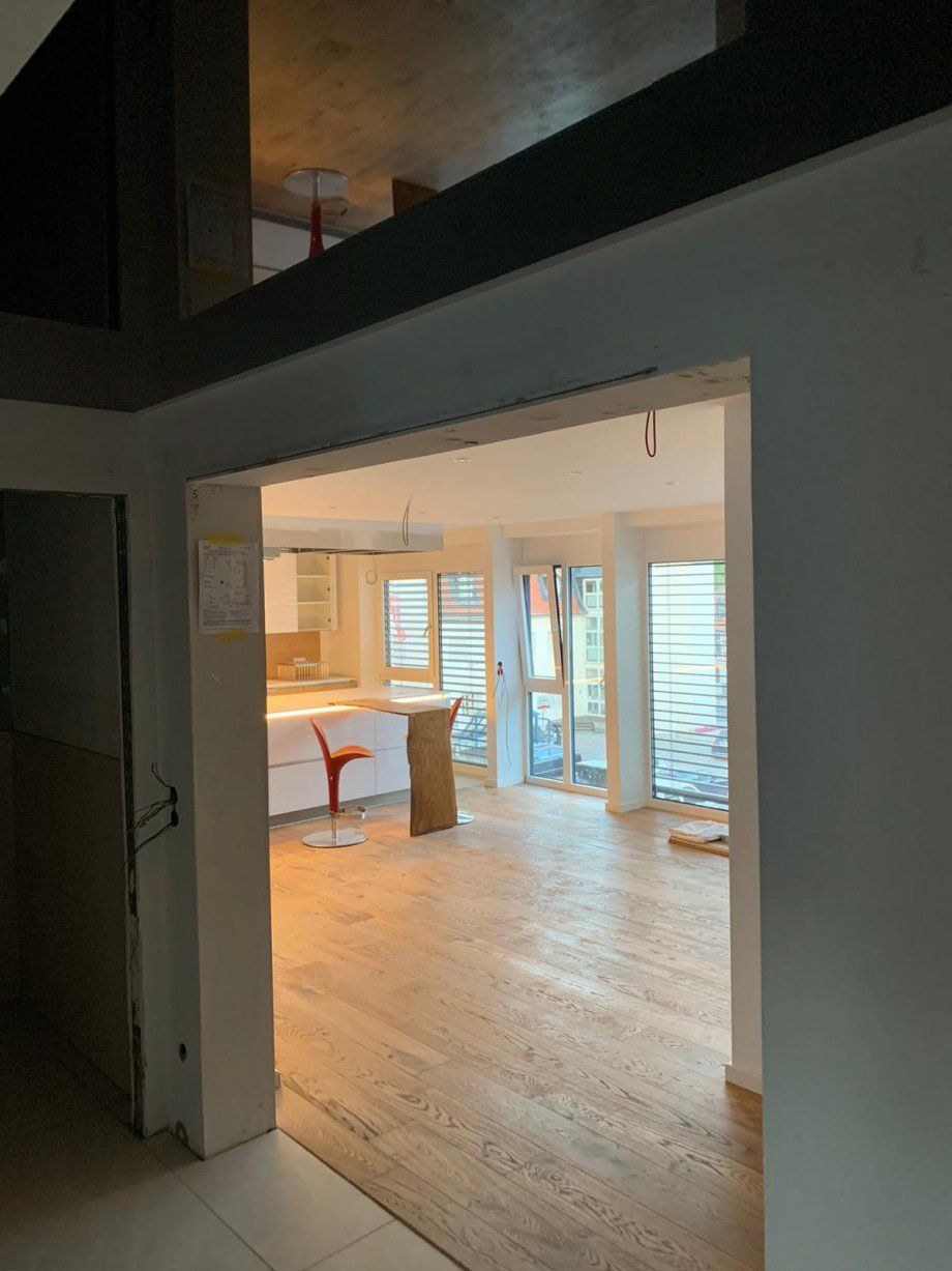 Flur und Wohnzimmer Etagenwohnung Alzey