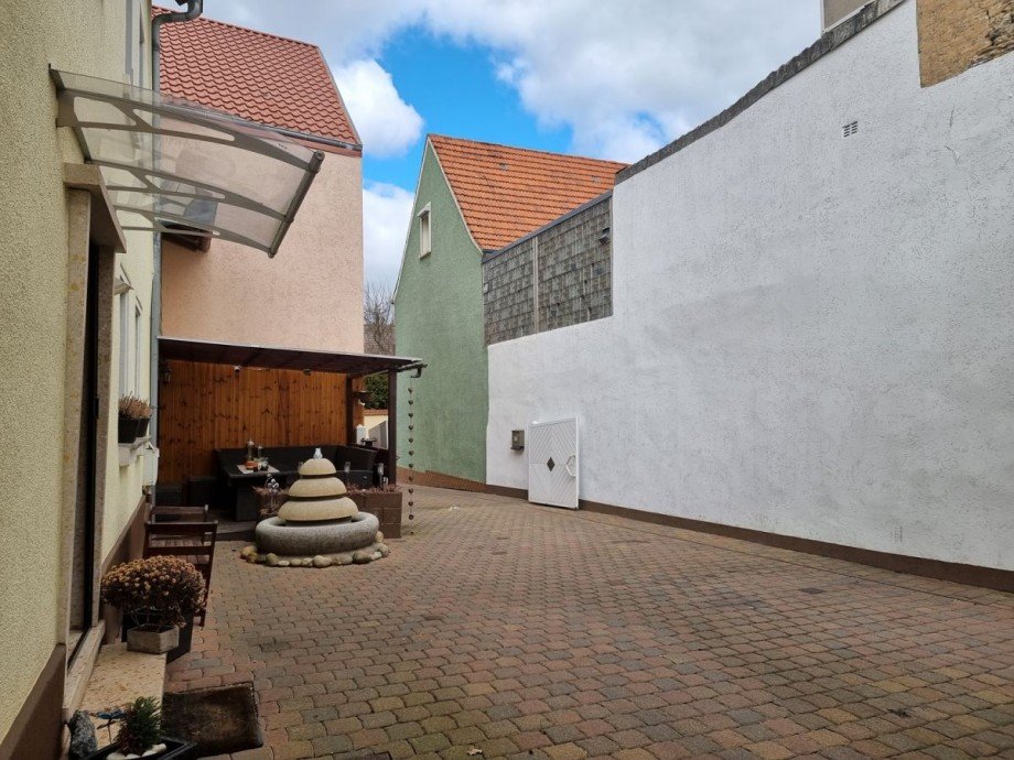 Innenhof Einfamilienhaus Esselborn