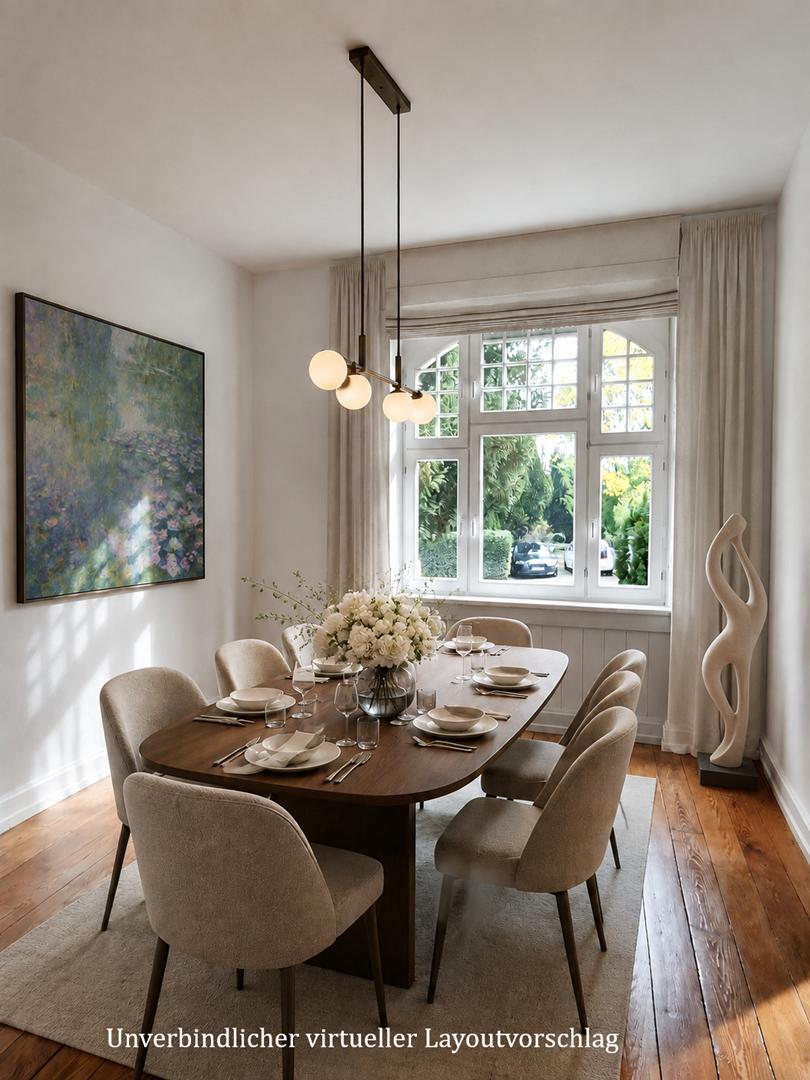 Esszimmer, EG Villa Alzey