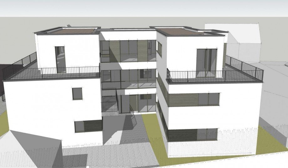 Ost Ansicht Penthousewohnung Alzey