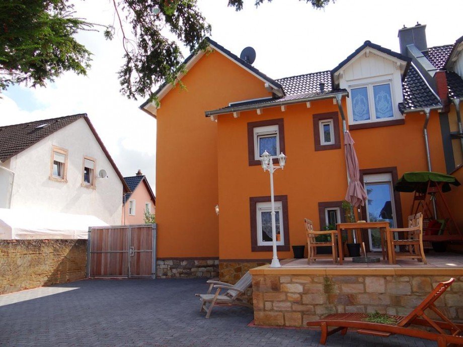 Hausansicht Hofseite Einfamilienhaus Alzey