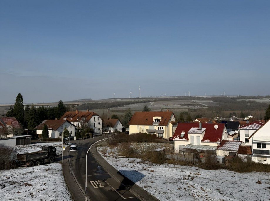 Aussicht Maisonettewohnung Alzey
