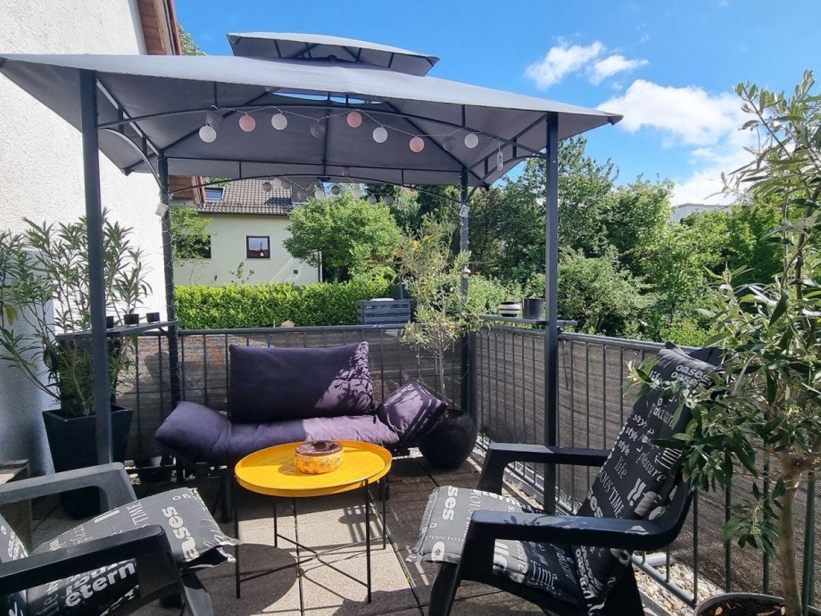 S�d West Balkon Maisonettewohnung Alzey