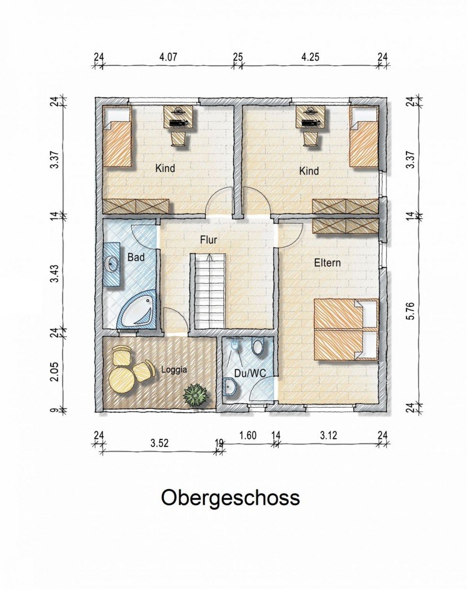 Dachgeschoss Einfamilienhaus Alzey-Weinheim