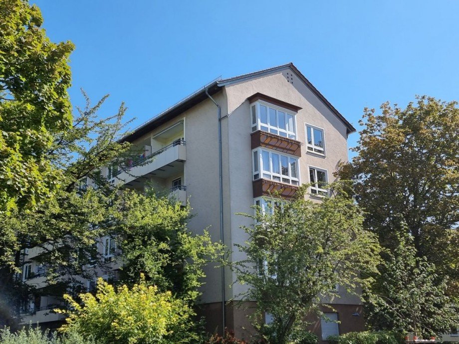 Haus S�dseite Dachgeschosswohnung Mainz