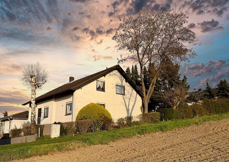 Westseite Einfamilienhaus 
