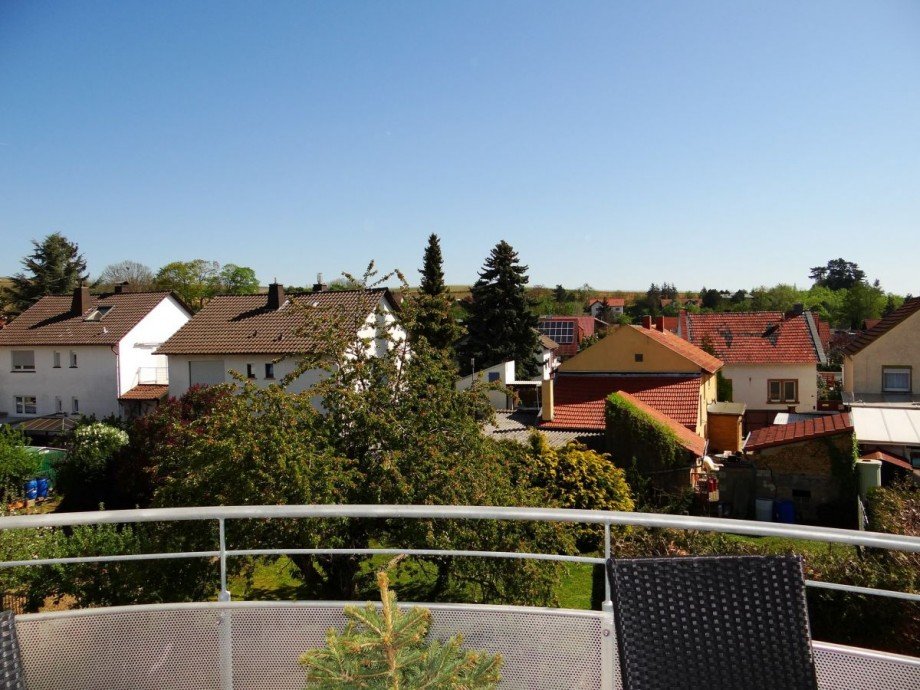 Balkon-Aussicht Dachgeschosswohnung Alzey-Weinheim