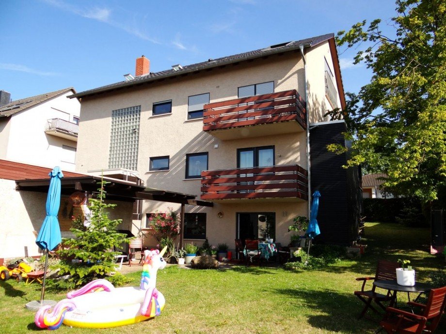 Haus Gartenseite Mehrfamilienhaus Alzey