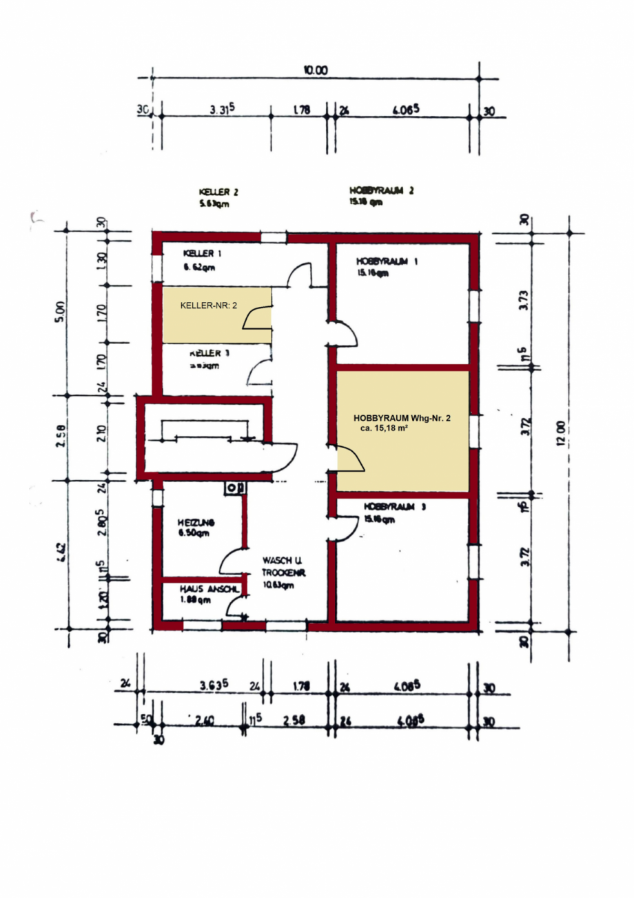 Kellergeschoss Wohnung Ingelheim-Heidenfahrt