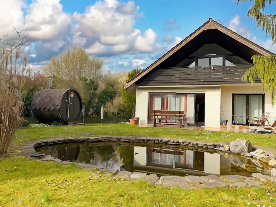 Garten - Teich Einfamilienhaus Alzey