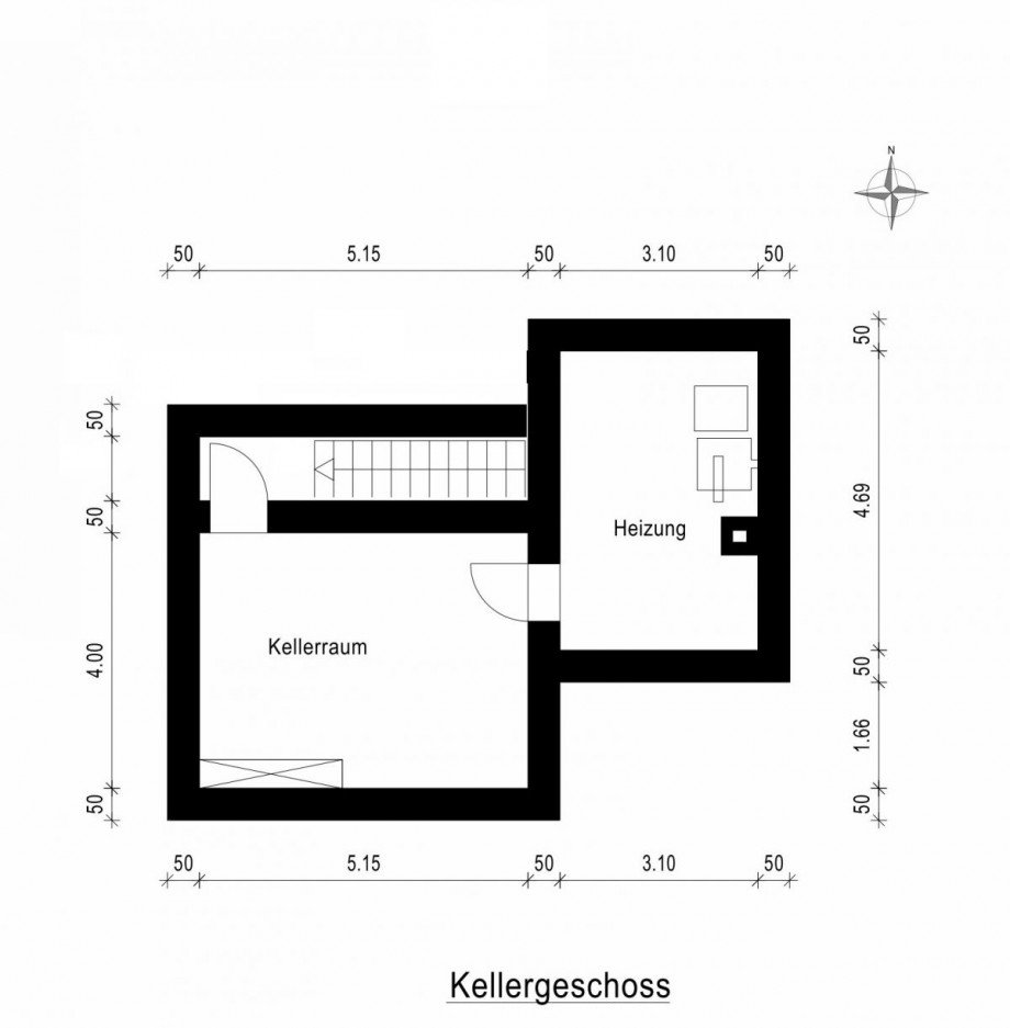 Kellergeschoss Haus Morschheim