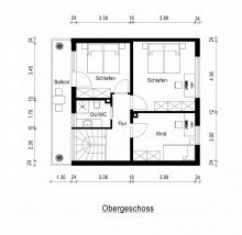 Obergeschoss Einladend und Gem�tlich: Hier beginnt Ihr neues Kapitel des Wohlf�hlens!