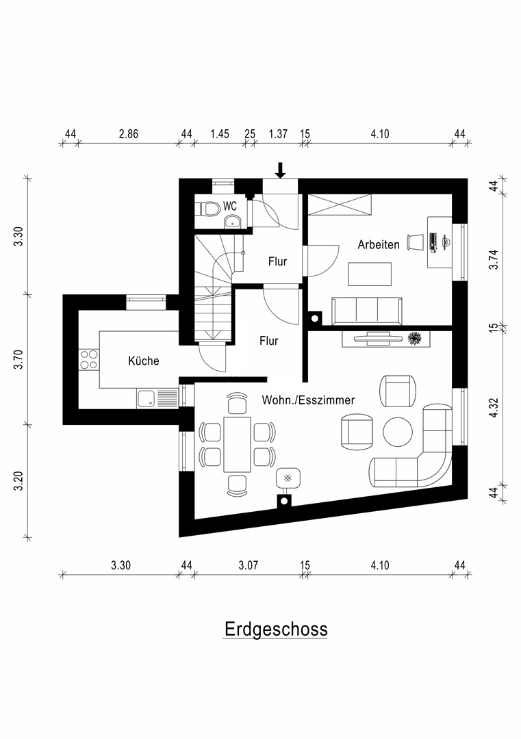 Erdgeschoss Einfamilienhaus Alzey