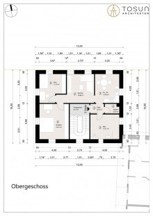 Grundriss WHG 2 WE-Nr. 2: Renovierte 3-Zimmer-Etagenwohnung (1.OG) mit PKW-Au�enstallplatz