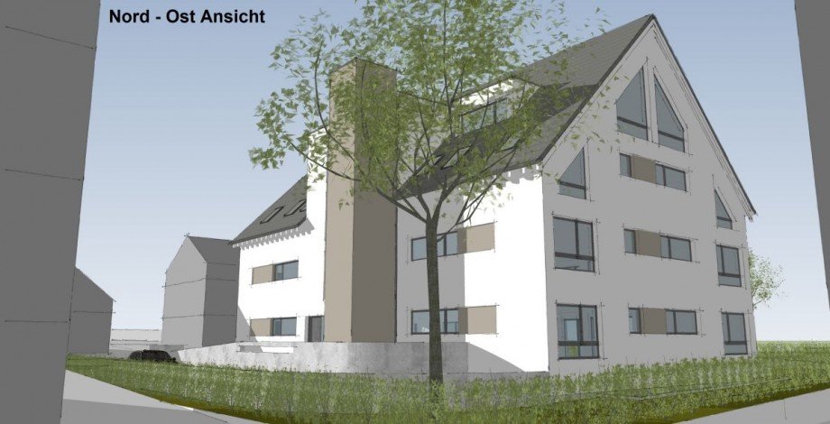 Ansichten Dachgeschosswohnung Alzey