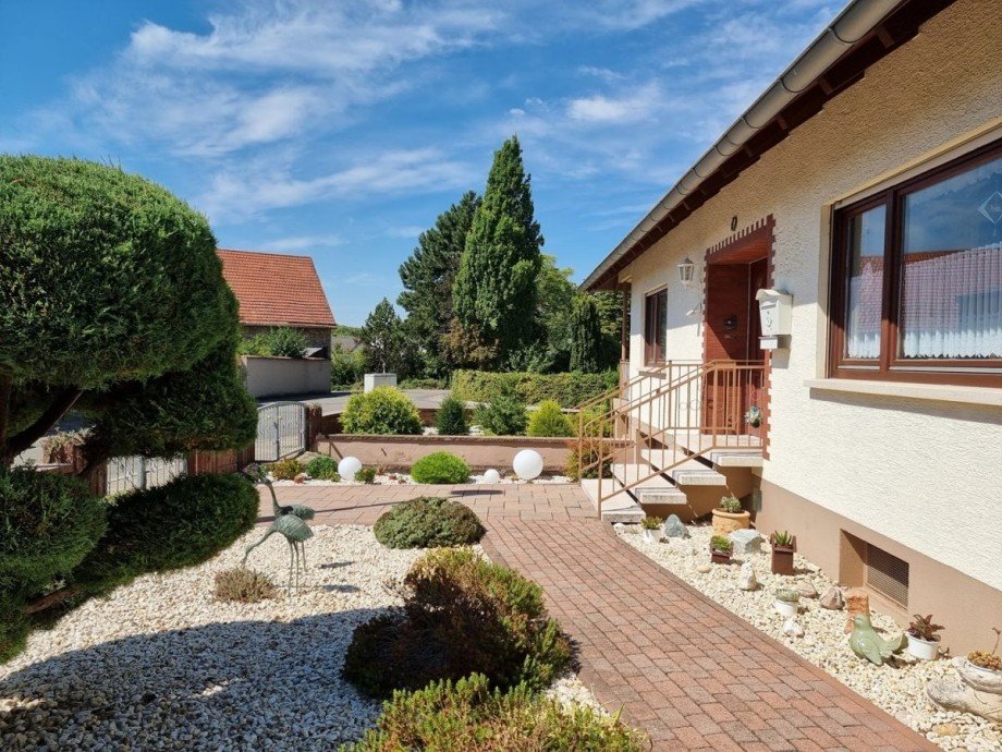 Vorgarten Innenhof Haus Albig