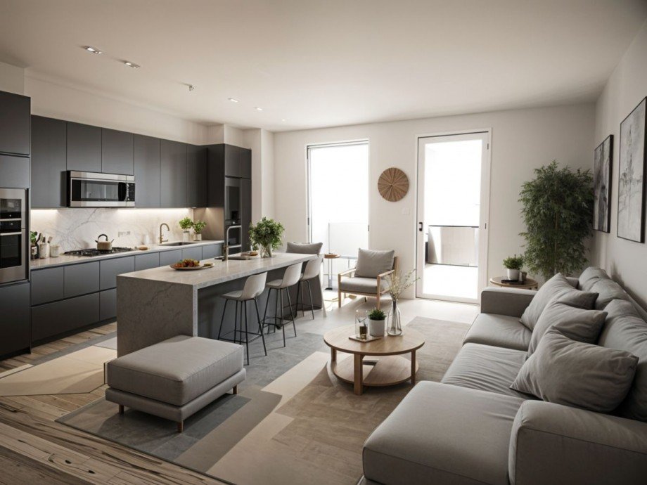 Modelliertes Wohn u. Esszimmer Wohnung Alzey