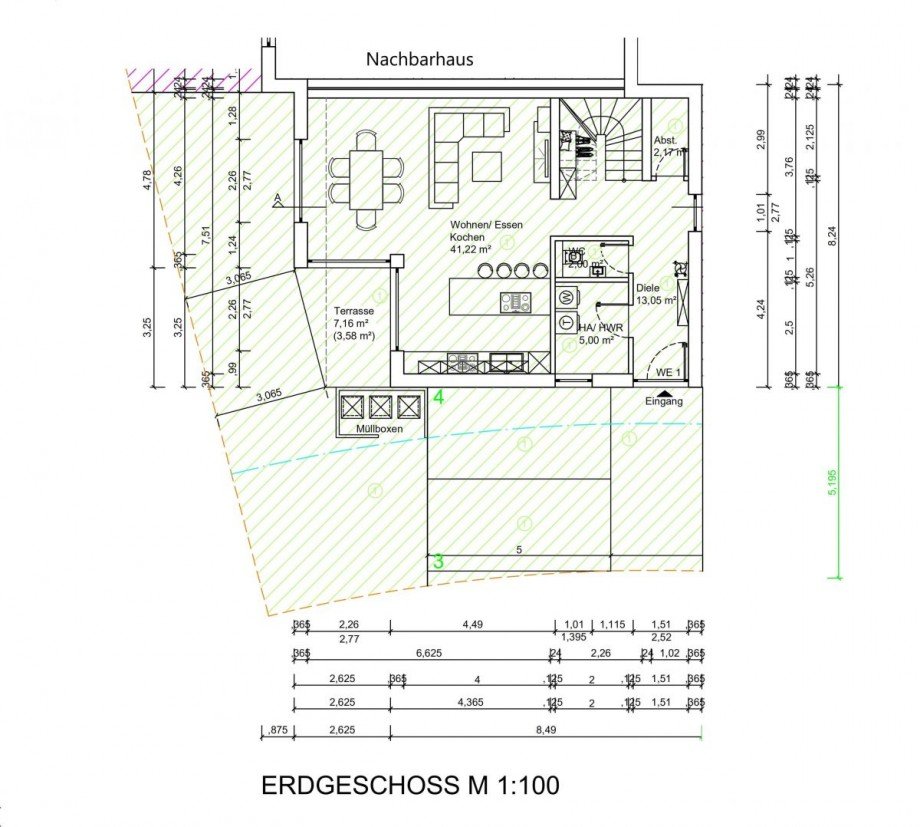 Erdgeschoss Doppelhaush�lfte Alzey