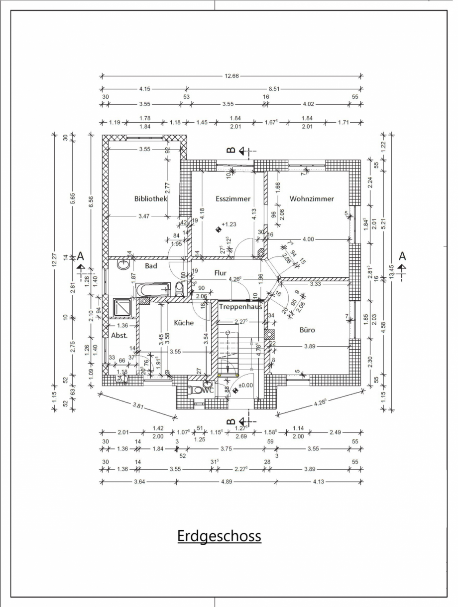 Erdgeschoss Villa Alzey