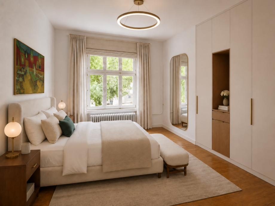 Schlafzimmer, EG Villa Alzey